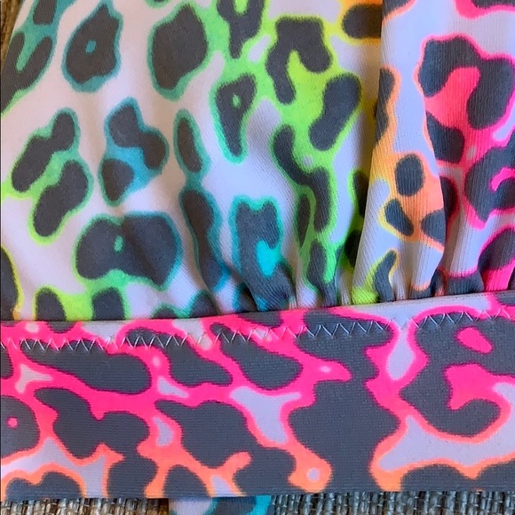 Victoria Secret Multicolor Animal Print Bikini Top - Picture 7 of 8